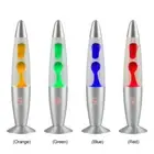 Lava Volcano Alloy Night Light for Home Bedroom Decoration Wax Lamp