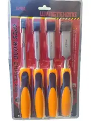 Wood Chisel Set 4 Pcs , Wood Working Best Quality 24,18,12,6
