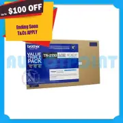 Brother Genuine TN2150-3PK 3 Pack BLACK Toner>HL-2142 HL-2150N HL-2170W MFC7440N