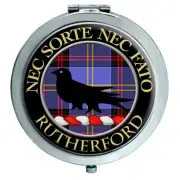 Rutherford Scottish Clan Compact Mirror