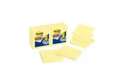 Post It Super Sticky Pop Up Notes Canary Yellow 76 X 76Mm 12 Pack