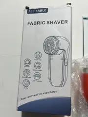 Allisable Fabric Shaver New In Box Vivid Orange Color for Removal of Lint