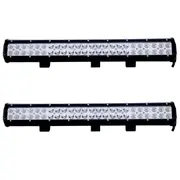 2X 23inch 144W Cree Led Light Bar Spot Flood Light 4x4 Offroad Work Ute Atv 12v 24v