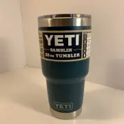 YETI 30 oz Rambler Stainless Steel Insulated Tumbler w/MagSlider Lid Agave Teal