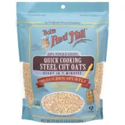 Bob'S Red Mill Quick Cooking Steel Cut Oats, 22-Ounce