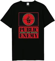 [Amplified] Unisex Adult Fight The Power Public Enemy T-Shirt