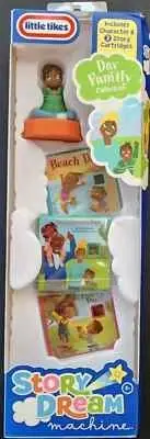 Little Tikes Story Dream Machine Books Day Family. 3 different stories. NIB