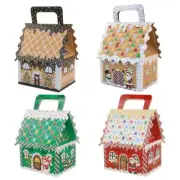 Christmas Candy Cookie Boxes Bakery Gift Boxes Cupcake Muffin Cake Box Aux 12pcs