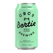 CBCo Bertie Apple Cider 375ml Can