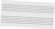 Healvian Magnetic Staff Whiteboard Music Staff Dry Erase Board Classroom Whiteboards Music Notes for Refrigerator Decor