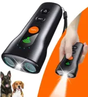 Dog Bark Deterrent Devices 3 in 1,Anti Barking Device for Dogs Dual Sensor
