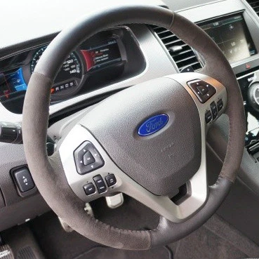OEM NEW 2013-2019 Ford Taurus SHO Alcantara Suede Leather Steering Wheel HEATED