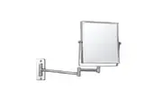 Thermogroup Ablaze Magnifying Mirror Non Lit Wall Mount 1x- 5x Chrome S15SM