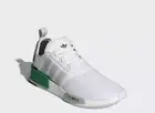 Men's Adidas NMD_R1 IF3496 Cloud White Grey One Green Shoes Mens Size 12