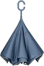 Tadill Reversible Umbrella, Windproof Foldable Inverted Umbrella for Outdoor Activities