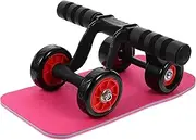 1 Set Ab Wheel Fitness Equipment Exercise Roller Exercise Wheels Roller Core Roller Wheel Gym Machines for Home Fitness Wheel Portable Exercise Equipment Wheel Roller Foam Happyyami