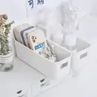 Coverless Desktop Storage Box Stackable Storage Drawer Organizer Containers