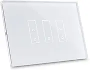 [Iotty] i3S Plus Design Switch, WiFi Home Automation, Smart Blind and Roller Shutter Management, Wifi Diverter Compatible with Google Home, Alexa and Siri with Sensors