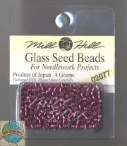 Mill Hill Glass Seed Beads 4g Brilliant Magenta #02077