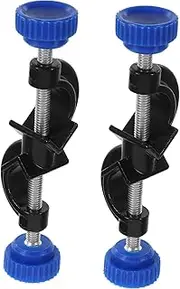 Gatuida 2pcs Laboratory Rack Clamp Boss Head Holder Clamp Stand Laboratory Stand Clamps Stand Clamp Holder Bar Clamp Lab Stand Holder Clip Holder Laboratory Grip Support