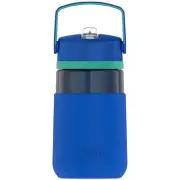 Thermos 12 oz. Kid's Tritan Hydration Bottle w/ Straw and Silicone Sleeve - Blue