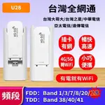 【專業級全頻段】出國 日本 韓國 歐洲U28 UFI 隨身 USB 台灣全頻 WIFI 4G分享器 晶片SIM卡 路由器