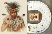 Playing Cards ~ NATIVE AMERICANS Vintage Artworks Indigenous People 105