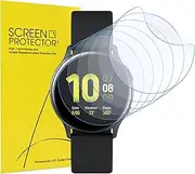6 Pack for SAMSUNG Galaxy Watch Active2 44mm Blue Light Blocking Screen Protector [Anti-Blue Lighting], Soft TPU Clear Film,HD Transparent,Touch Sensitive