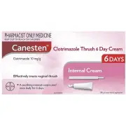 Canesten 6 Day Thrush Treatment Internal Soothing Cream 35g