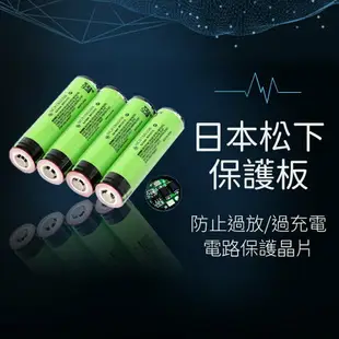 【錸特光電】原廠正品 Panasonic 國際牌 松下 18650鋰電池 3400mAh 真實容量 NCR 18650B