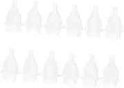 Baby Nasal Congestion Relief 12pcs Silicone Nose Cleaner Tips Electric Nose Sucker Accessories for Newborns