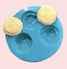 Mini Frosted Sugar Cookie Silicone Mold for Resin, Soap, Candle, & Candy Making
