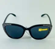 Fashion Trend Sunglasses For Women Cateye, 100% UVA/UVB Protection, Black LFVL.