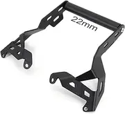 WYJDZSW Compatible with Tiger 800 XCX 800XCX Motorcycle Front Phone Stand Holder Smartphone Phone GPS Navigaton Plate Bracket(22mm)