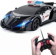 SOWOFA Police Electric Remote Control Car, Drift, 1:24 Scale, Boys Age 3-8