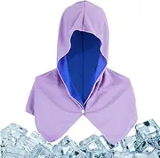 Head Cooling Towel - Neck and Face Hoodie Cooling Towel | Sport Workout Accessories Head Sun Protection for Commuting Watching Games Climbing