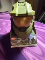 Mega Construx~HALO Last Spartan Standing~Green Gold Helmet~57 pcs Set GWY97~NEW