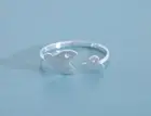 Silver Color Toe Ring Women Adjustable Rings Personality Jewelry Finger Bands