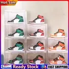 Clear Shoe Organizer Stackable Shoe Storage Organizer for Boots Sneakers Shoes