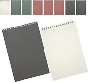Tofficu Mini Notebooks with Lined Pages Reusable Notebook for Work School Meeting Notes