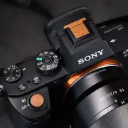 Wood Shutter Release Button Hot Shoe Cover Cap Kit Fr Sony A7C A7R3 A7M4 A7R4 A9