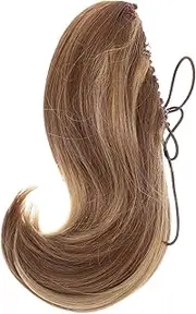 LOLIPPYY Long Curly Synthetic Hairpiece Ponytail Hairpin Wavy Ponytail Extension Hair Extension