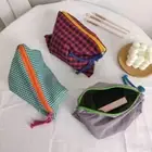 Large Capacity Cosmetic Bag Retro Handbags Fashion Travel Toiletries Pouch