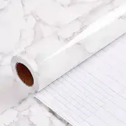 Rollo De Papel Mármol Tapiz Decorativo Autoadhesivo Para Sala Cocina Habitacion