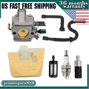 NEW Carburetor For Stihl MS340 MS360 034 036 Chainsaw 1125 120 0651 Air Filter