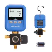 Digital Gauges HVAC, R12,R22,R134A,R410,R502,R1234y Vacuum Pressure Manifold ...