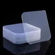 UK Mounting Tabs Squares Double Sided Tape Sticky Pads Adhesive Clear Pads