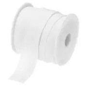 1 Inch Double Fold Bias Tape Cotton Bias Tape(White 25 Yards)