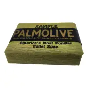Vintage Palmolive Sample Toilet Soap Bar Colgate Peet Co USA Sealed Promo Ad NOS