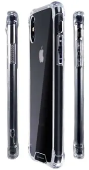 Clear Reinforced Protection Back Case Cover for iPhone X/XS - Clear